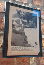 Load image into Gallery viewer, Vintage Framed Authentic Jet Magazine Photo of A Young Rasjus Baraka Kargo Fresh
