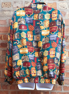 Vintage Fuda International Silk Jacket Size L Kargo Fresh