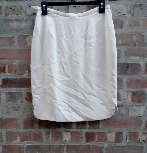 Vintage GIORGIO armani Silk Skirt Size 44/4 Kargo Fresh