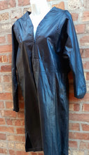 Load image into Gallery viewer, Vintage Genuine Leather Zipper Off The Shoulder Dress Size 9/10 (Vintage) Kargo Fresh
