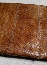 Load image into Gallery viewer, Vintage Genuine Snakeskim Clutch 1980s Kargo Fresh
