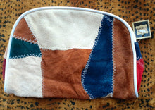 Load image into Gallery viewer, Vintage Genuine Suede Coin/Toiletries Bag Kargo Fresh
