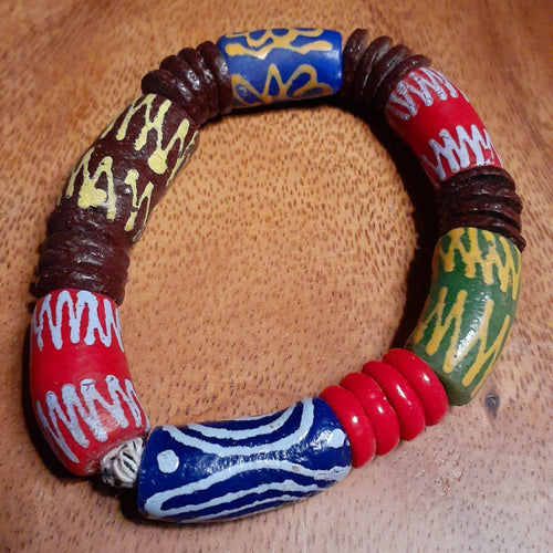 Vintage Ghana Trade Clay Bracelet Kargo Fresh