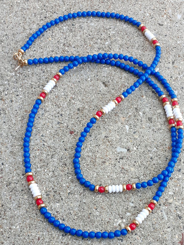 Vintage Glass Bead Layering Necklace Kargo Fresh