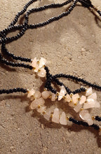 Load image into Gallery viewer, Vintage Glass Bead and Rose Quartz Layering Necklace Kargo Fresh
