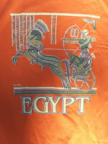 Vintage Graphic Egypt Tshirt Size L Kargo Fresh
