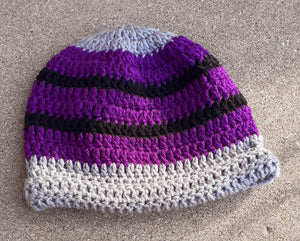 Vintage Hand Crochet Beanie Hat Kargo Fresh
