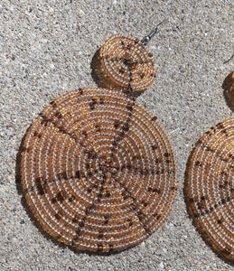 Vintage Handmade MAASAI Bead Earrings Kargo Fresh