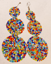 Load image into Gallery viewer, Vintage Handmade MAASAI Bead Earrings Kargo Fresh
