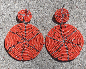 Vintage Handmade MAASAI Bead Earrings Kargo Fresh