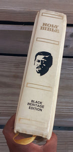 Vintage Holy Bible Black Heritage Edition 1976 Kargo Fresh