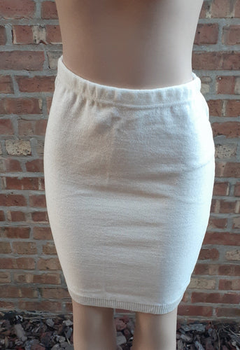 Vintage Joan Vass Sweater Knit Pencil Skirt Small Kargo Fresh