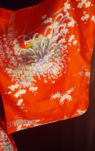 Vintage Juguemm Free Size 100% Polished Cotton Kimono Made in Japan Kargo Fresh