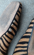 Load image into Gallery viewer, Vintage Kate Spade Calf Hair Zebra Print Loafers Size 8 Kargo Fresh
