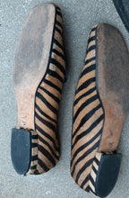 Load image into Gallery viewer, Vintage Kate Spade Calf Hair Zebra Print Loafers Size 8 Kargo Fresh
