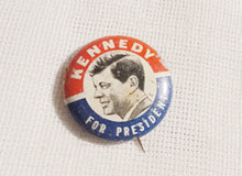 Load image into Gallery viewer, Vintage Kennedy for president pin Kargo Fresh
