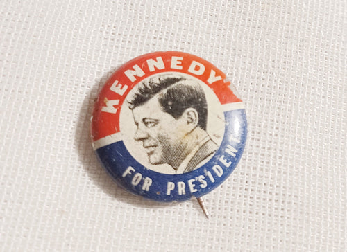 Vintage Kennedy for president pin Kargo Fresh