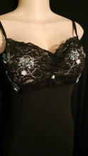 Load image into Gallery viewer, Vintage Lapis Silk Slip Dress Size Small Kargo Fresh
