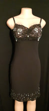 Load image into Gallery viewer, Vintage Lapis Silk Slip Dress Size Small Kargo Fresh

