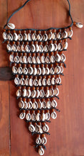 Load image into Gallery viewer, Vintage Layered Oya Cowrie Shell Bib Necklace Kargo Fresh
