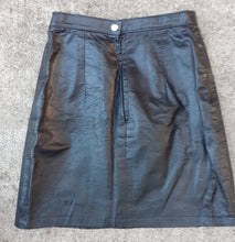 Load image into Gallery viewer, Vintage Leather Mini Skirt Size XS Kargo Fresh
