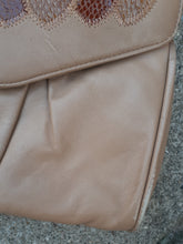 Load image into Gallery viewer, Vintage Leather and Snakeskine Envelope Shoulder Bag 1980s Kargo Fresh
