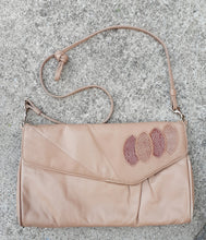 Load image into Gallery viewer, Vintage Leather and Snakeskine Envelope Shoulder Bag 1980s Kargo Fresh
