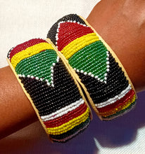Load image into Gallery viewer, Vintage Maasai Hand beaded Bracelet Set Kargo Fresh
