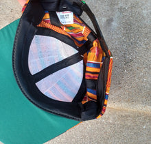 Load image into Gallery viewer, Vintage Malcolm X Kente Snapback 1990s Deadstock Kargo Fresh
