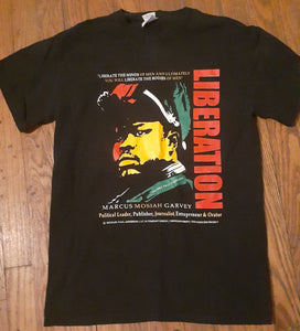 Vintage Marcus Garvey Liberation Tee Small Kargo Fresh