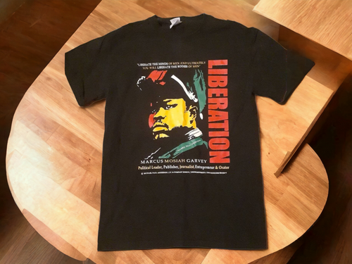 Vintage Marcus Garvey Liberation Tee Small Kargo Fresh