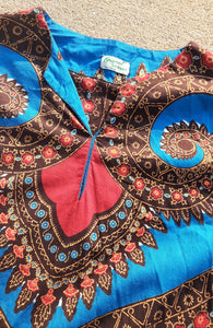 Vintage Mens  Dashiki Size S/M Kargo Fresh