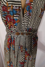 Load image into Gallery viewer, Vintage Mettalic knit Maxi Dress M Kargo Fresh
