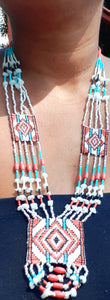 Vintage Native American Bead Necklace Kargo Fresh