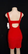 Load image into Gallery viewer, Vintage Necessary Object Red Mini Cocktail Dress Size Medium Kargo Fresh
