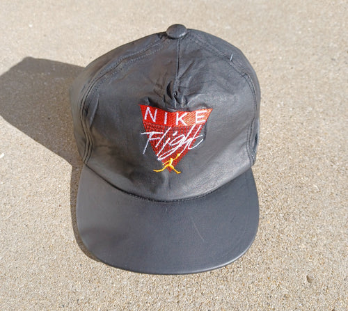 Vintage Nike Flight Leather Cap Kargo Fresh