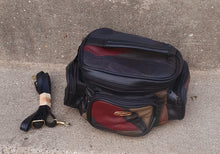 Load image into Gallery viewer, Vintage Patchwork Leather Toiletries Travel Bag Kargo Fresh
