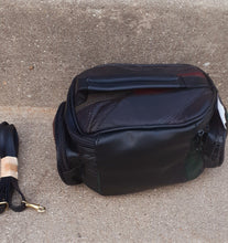 Load image into Gallery viewer, Vintage Patchwork Leather Toiletries Travel Bag Kargo Fresh
