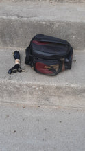 Load image into Gallery viewer, Vintage Patchwork Leather Toiletries Travel Bag Kargo Fresh
