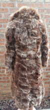 Load image into Gallery viewer, Vintage Racoon Fur Coat Small 1970s Kargo Fresh
