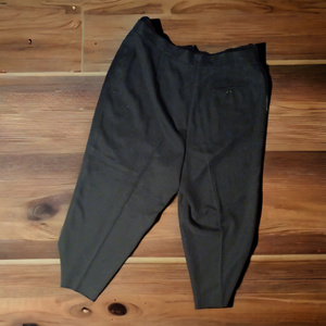 Vintage Ralph Lauren Black Silk Cropped Pants 18w Kargo Fresh