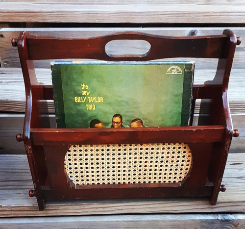 Vintage Record Rack Kargo Fresh