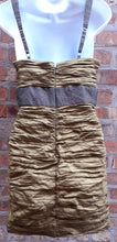 Load image into Gallery viewer, Vintage Ruched Cocktail Dress Size 08 Kargo Fresh
