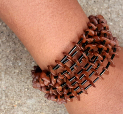 Vintage Seed Bead Slingy Bracelet Kargo Fresh
