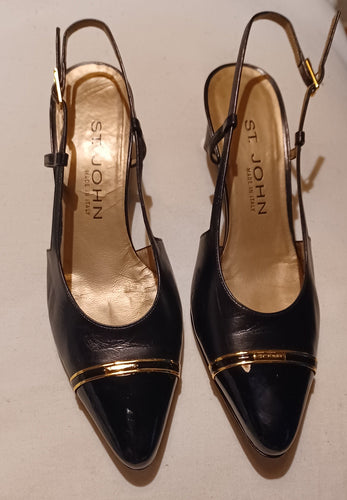 Vintage St. John Slingbacks 7B Italy 1990s Kargo Fresh