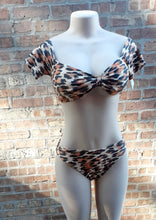 Load image into Gallery viewer, Vintage Style Leopard Bikini Size Small Kargo Fresh
