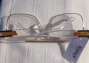 Vintage Style Mock Cazal Clear Lense Glasses Kargo Fresh