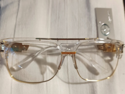 Vintage Style Mock Cazal Clear Lense Glasses Kargo Fresh