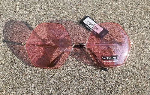 Vintage Style Oversized Octagon Shades Kargo Fresh