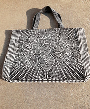Load image into Gallery viewer, Vintage The Crawford Acrylic Bead Tote Bag Kargo Fresh
